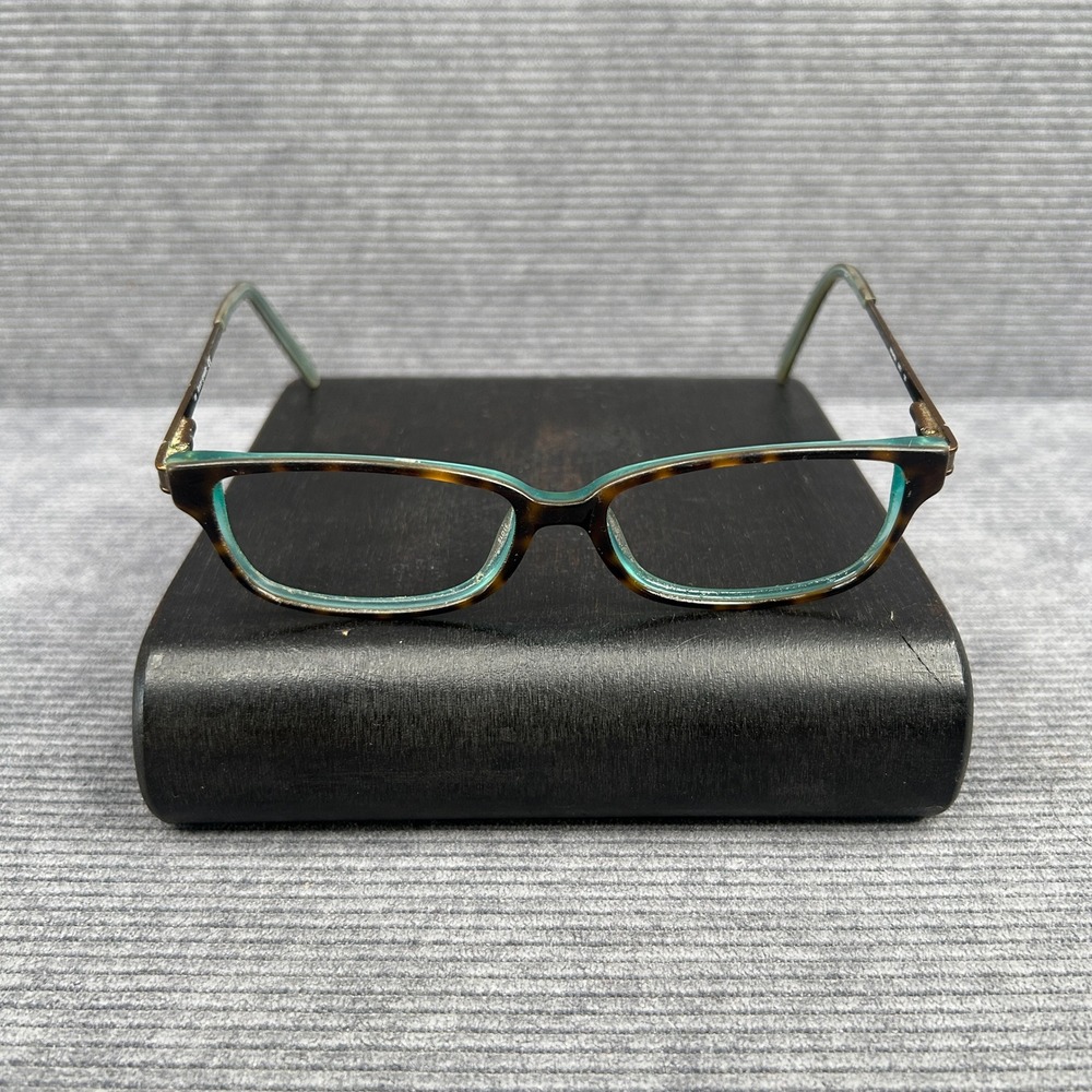 Kate Spade Miranda 0JEY Tortoise Teal Rectangular Y2k Eyeglasses Frames